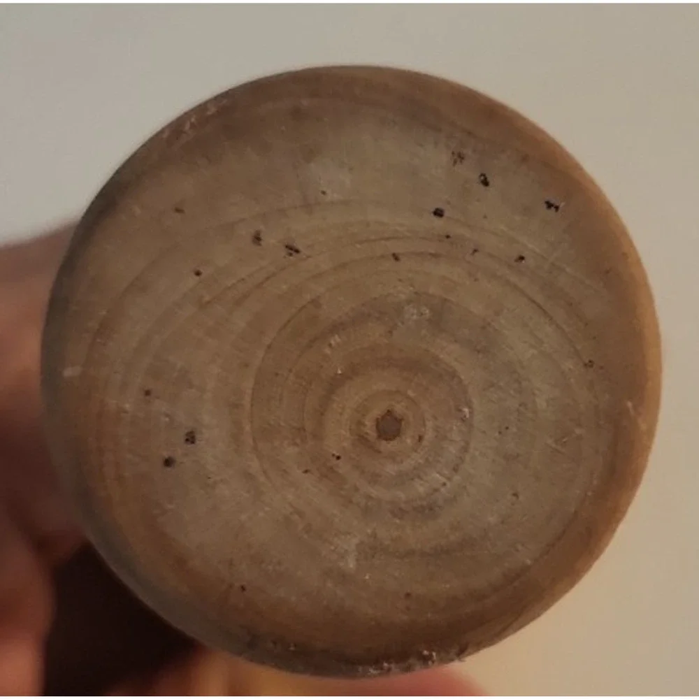 Wooden Mortar and Pestle Heavy Dense Olive Wood 3.5